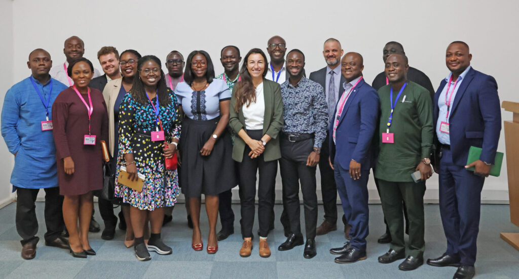 Group photo from the Ghana Finance Steering Committee Meeting in June 2024. Photo: British High Commission, Accra.